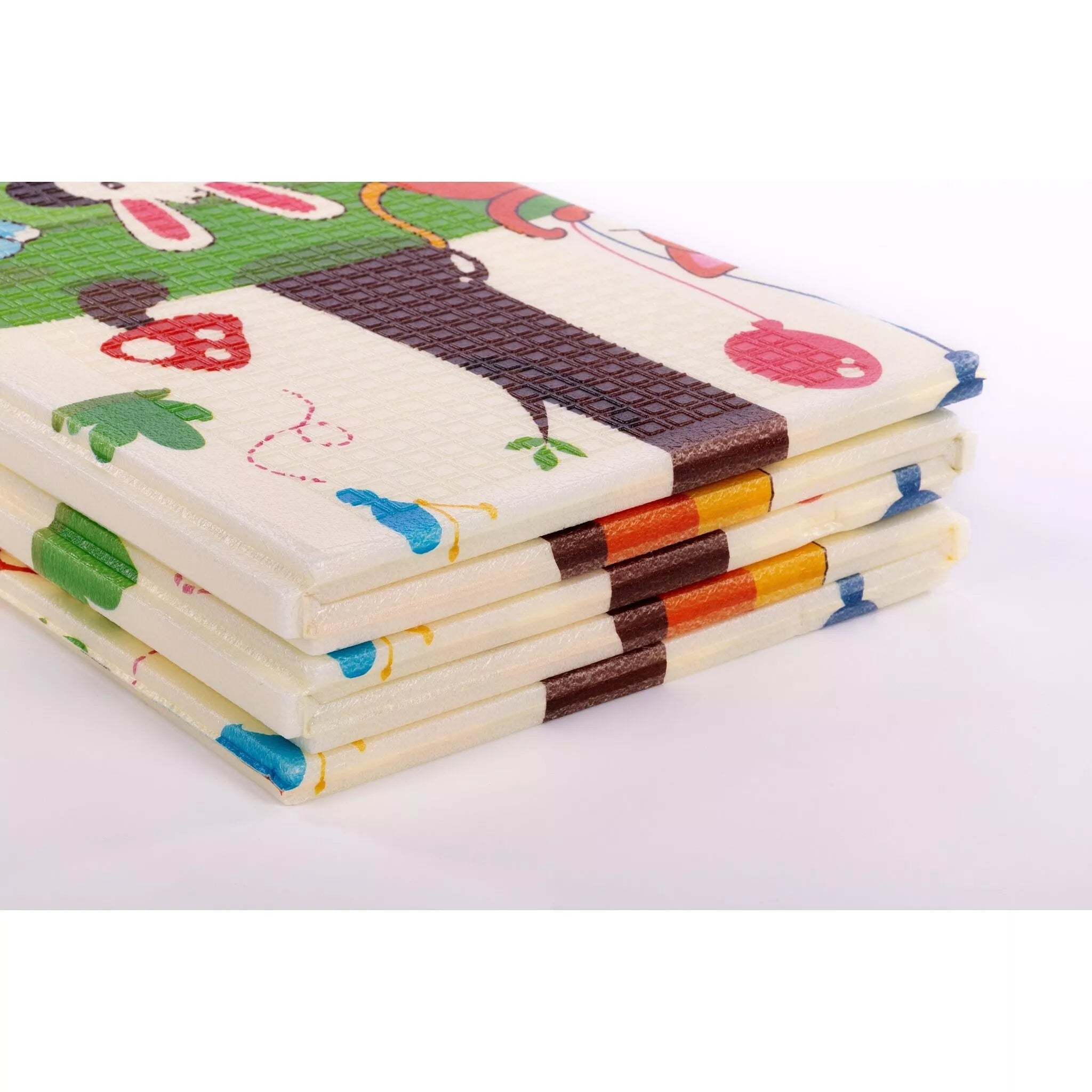 Sulankstomas, dvipusis putplasčio kilimėlis NUMBERS & GIRAFFE