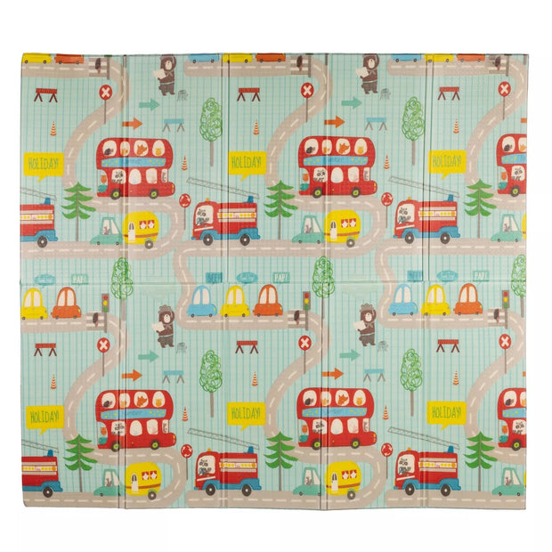 Sulankstomas, dvipusis putplasčio kilimėlis RIDE & FLY