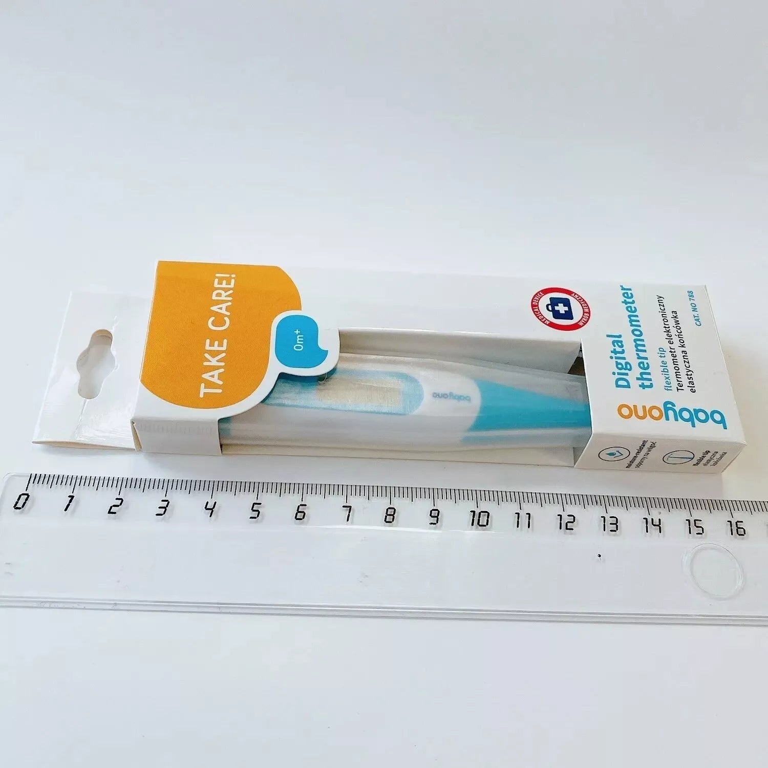 Termometras skaitmeninis, minkštu galu, BabyOno 788