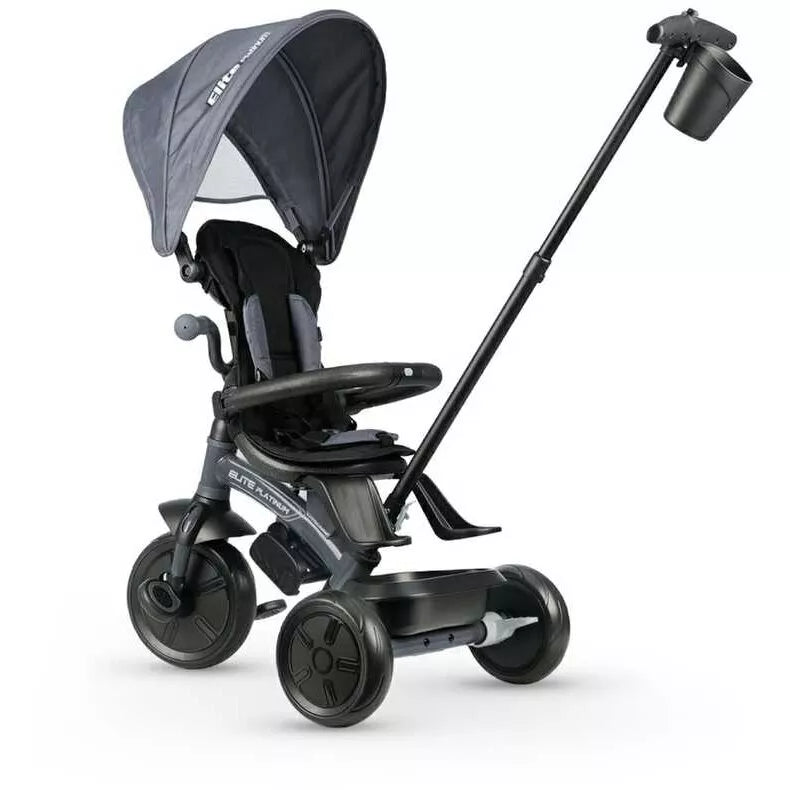 Triratukas QPlay 6in1 ELITE PLATINUM Black