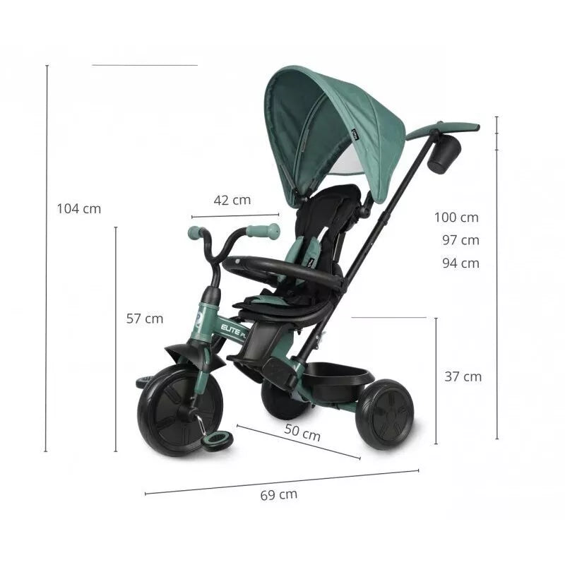 Triratukas QPlay 6in1 ELITE PLATINUM Green