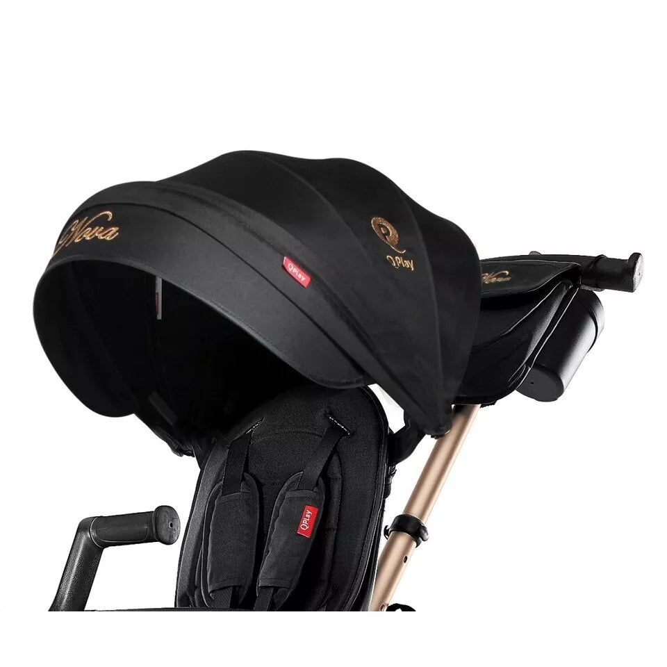 Triratukas sulankstomas  QPlay  NOVA+Rubber GOLD