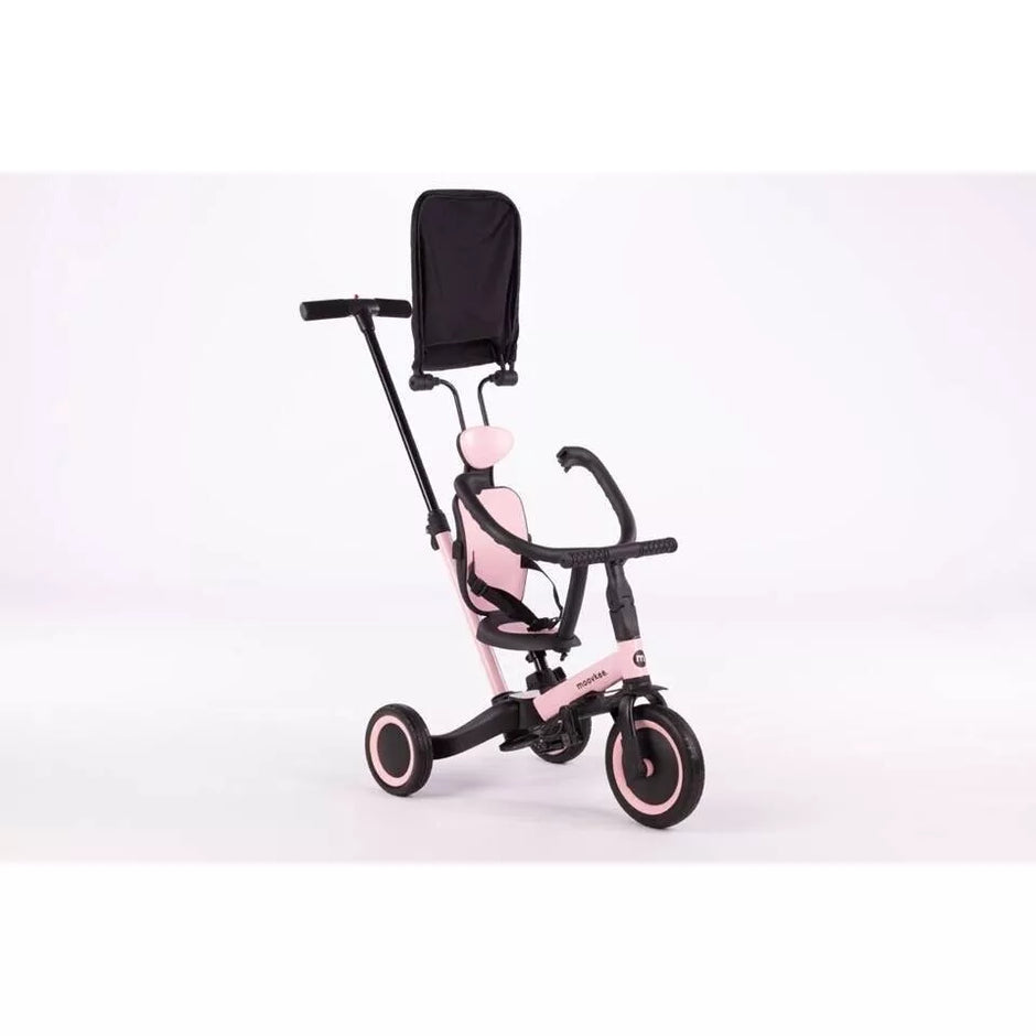 Triratukas transformeris MOOVKEE  6in1 MIKE PRO Sweet Pink