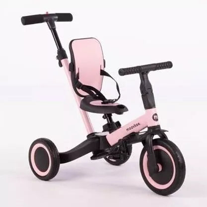 Triratukas transformeris MOOVKEE  6in1 MIKE PRO Sweet Pink