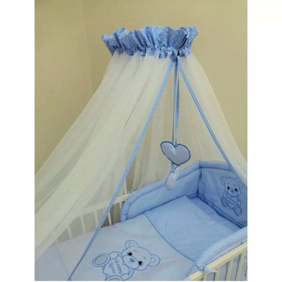 Užuolaidėlė-baldakimas lovytei Blue