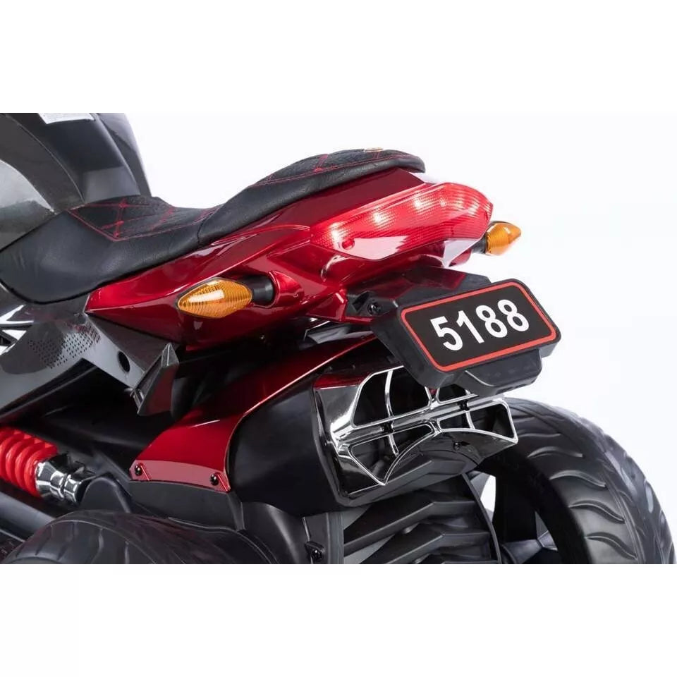 Vaikiškas elektrinis motociklas T1500-12V-EVA -Lakuotas, Blue