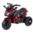 Vaikiškas elektrinis motociklas T1500-12V-EVA -Lakuotas, Red