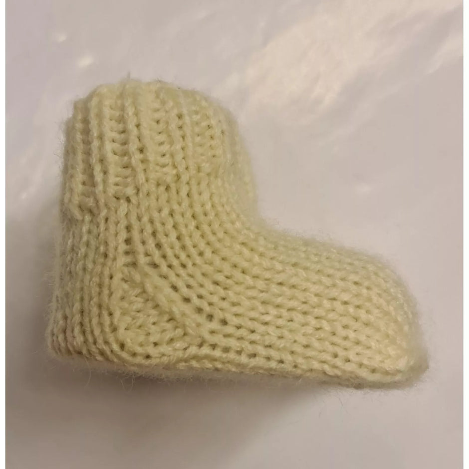 Vilnonės kojinės naujagimiui