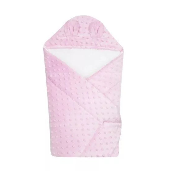 Vokelis-pledukas DuetBaby MINKI Pink