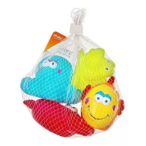 Vonios žaislai  A0362, 4 vnt