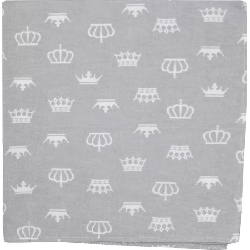 Vystyklų rinkinys Koala Baby FLANNEL PRINT GREY 3vnt
