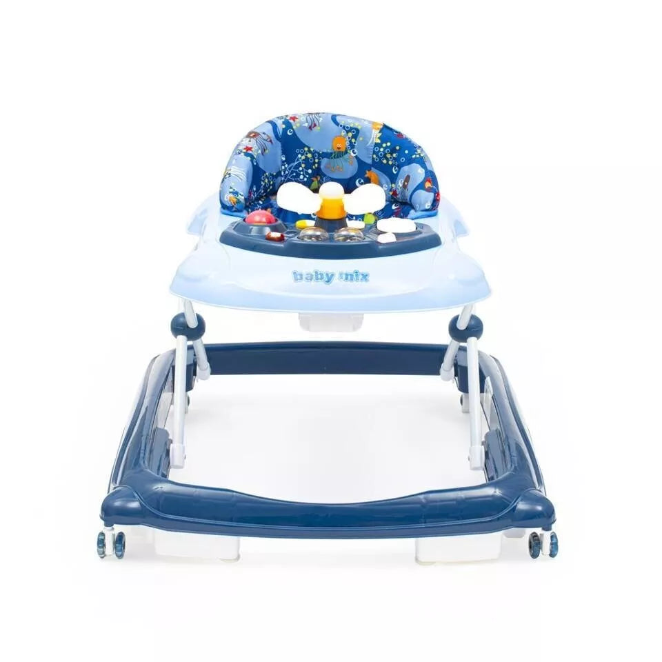 Vaikštynė BabyMix OCEAN Blue