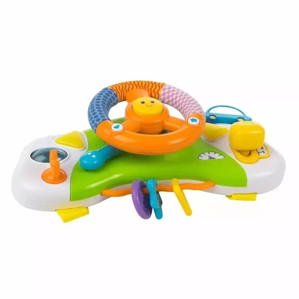 Žaislas lavinamasis su garsais ir šviesomis, Winfun Baby Activity Steering Wheel