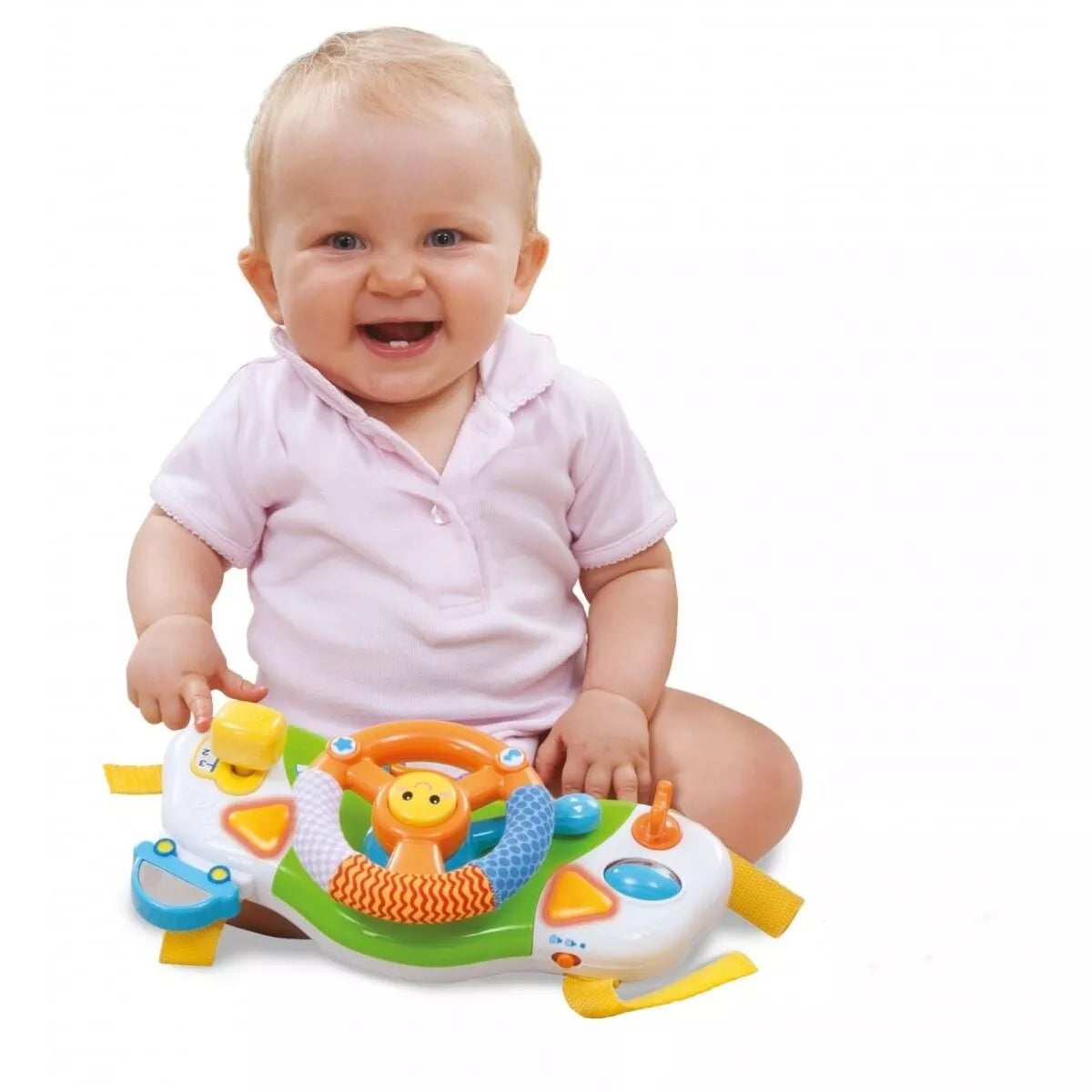 Žaislas lavinamasis su garsais ir šviesomis, Winfun Baby Activity Steering Wheel