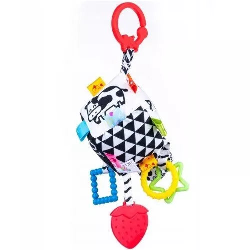 Žaislas-pakabukas Balibazoo SENSORY CUBE