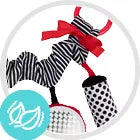 Žaislas prie vežimėlio Canpol SENSORY TOYS 68/071