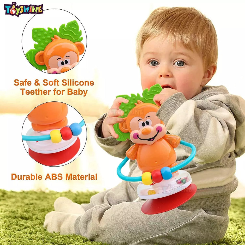 Žaislas su siurbtuku BamBam MONKEY