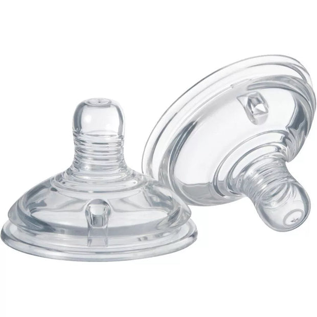 Žindukai silikoninis Tommee Tippee CLOSER TO NATURE 0m+, 2 vnt